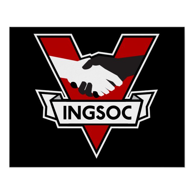 INGSOC 1984 Victory Logo Poster (Front)