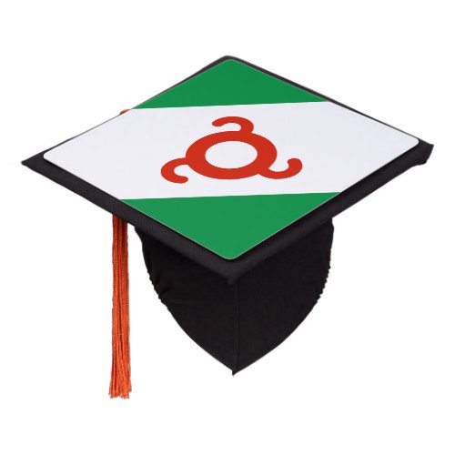 Ingushetia Flag Graduation Cap Topper