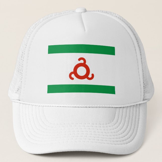 Ingushetia Flag Trucker Hat (Front)