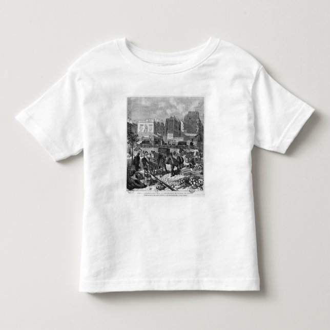 Inhabitants moving from the Butte des Moulins Toddler T-shirt (Front)