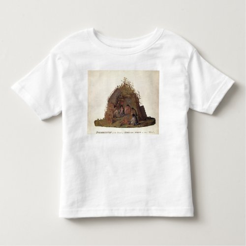 Inhabitants of the Island of Terra del Fuego Toddler T_shirt