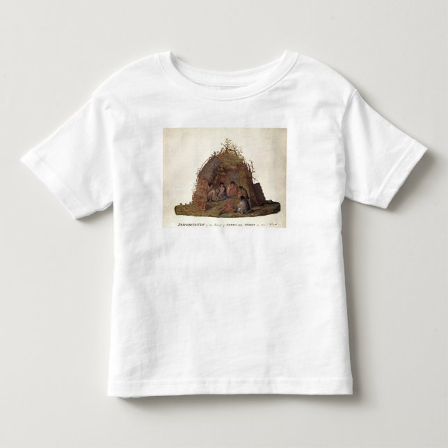 Inhabitants of the Island of Terra del Fuego Toddler T-shirt (Front)