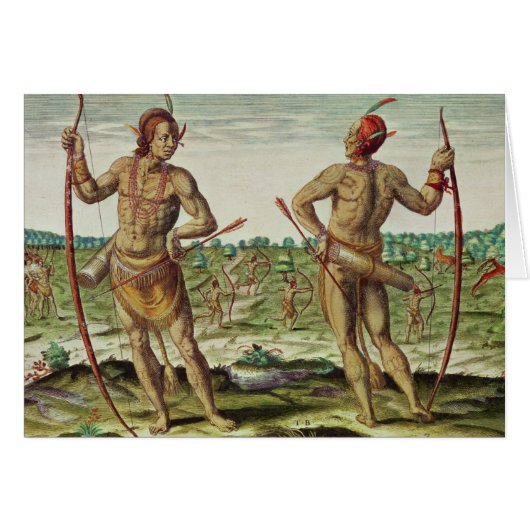 Inhabitants of Virginia Cards (Front Horizontal)