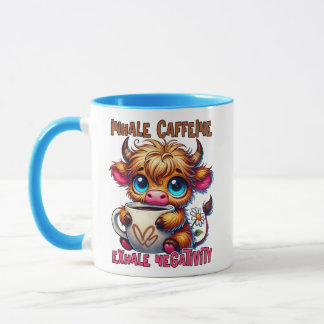 Inhale Caffeine Exhale Negativity Mug