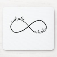 Inhale Exhale Infinity Sign Symbol T-Shirt Yogi