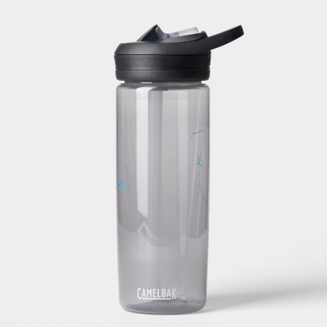 Inhale, Exhale – Mindful Hydration Bottle (Left)