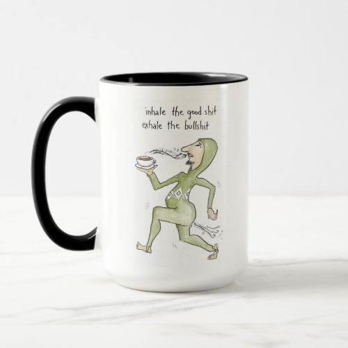 Inhale Exhale Morning Mug