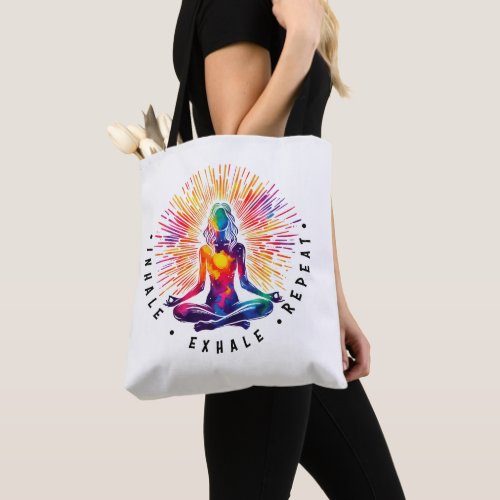 inhale Exhale Repeat Tote