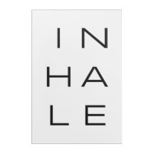 Inhale - INEXHAHALELE Acrylic Print