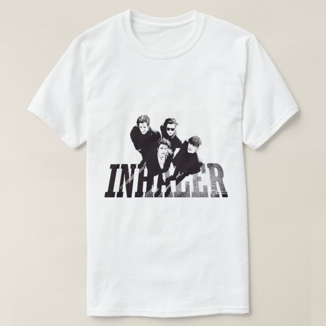 Inhaler Band Dublin T-Shirt (Design Front)