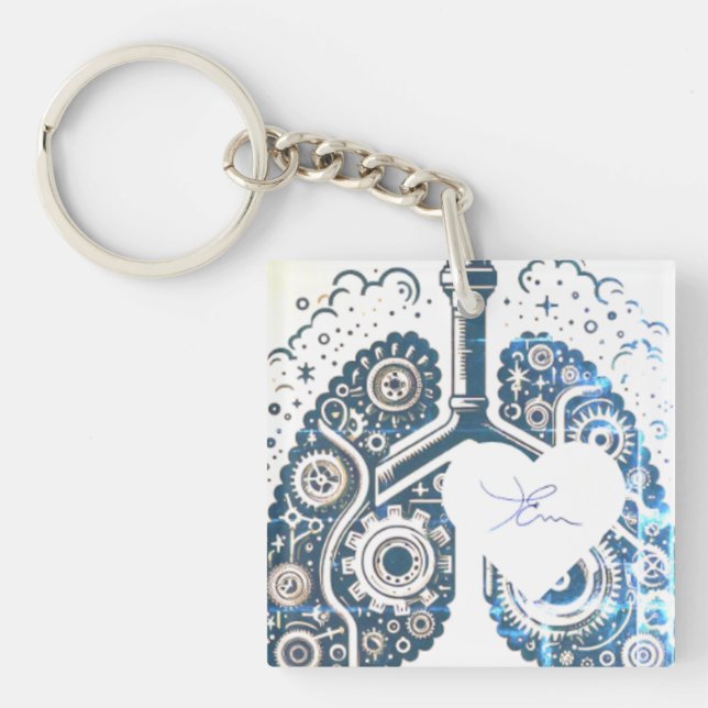 Inhalo de coeur keychain (Front)
