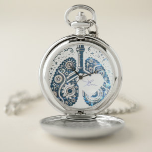 Inhalo de coeur pocket watch