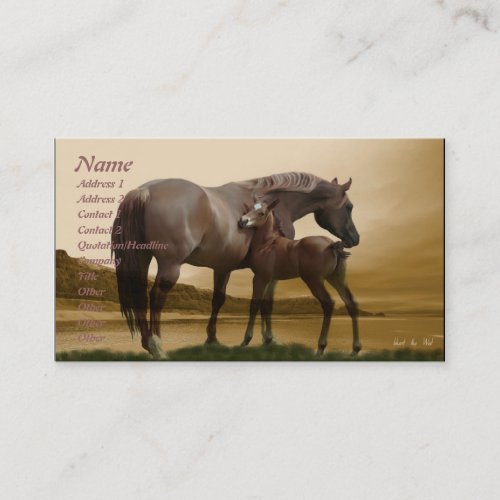 Inherit the Wind Business Card