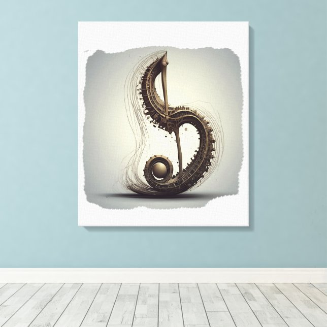 Inheritance of Noise Canvas Print (Insitu(Wood Floor))