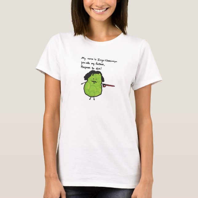 Inigo Cherimoya Foodpun T-Shirt (Front)