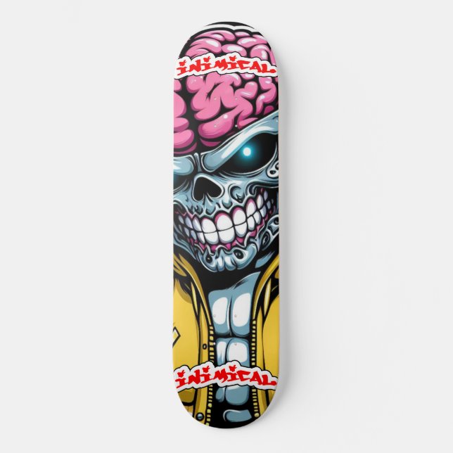 Inimical Brainiac  Skateboard (Front)