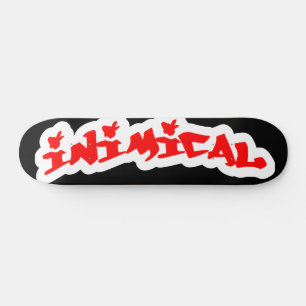 Inimical Classic Woods Graffiti Tag Logo Skateboard