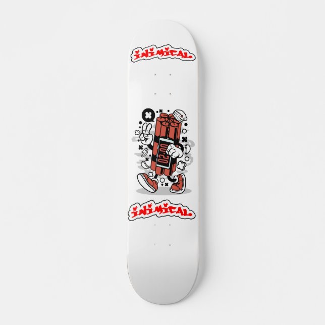 Inimical Dynamite Skateboard (Front)