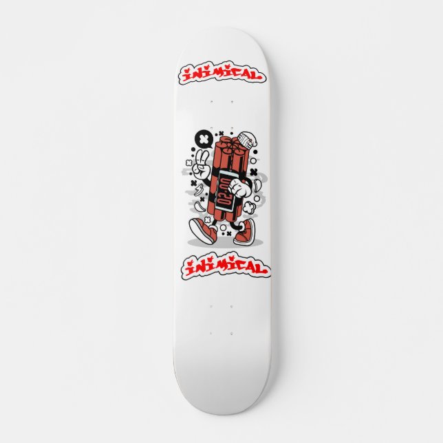 Inimical Dynamite Skateboard (Front)