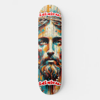 Inimical Face of Christ  Skateboard