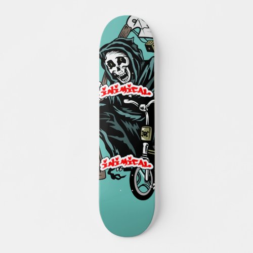 Inimical Grim Reaper Tricycle Skateboard