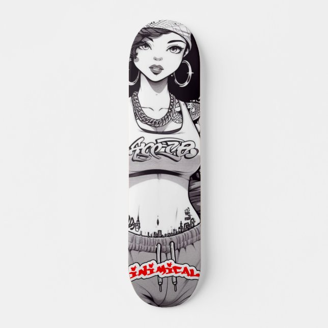 Inimical Jaunita  Skateboard (Front)