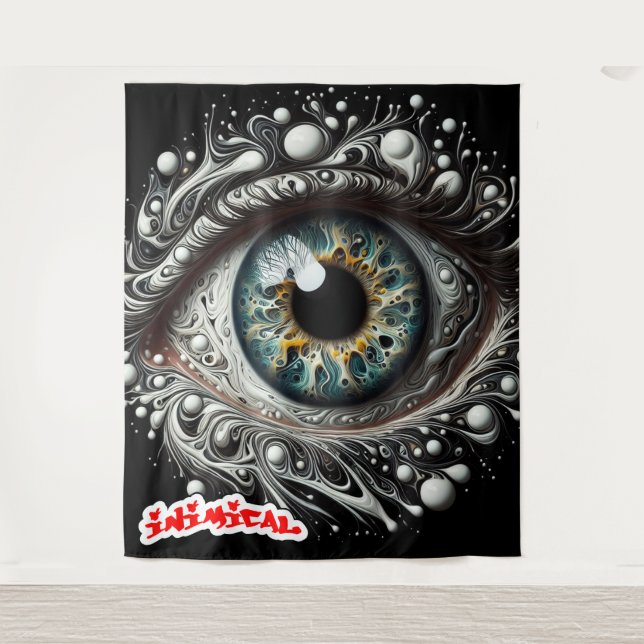 Inimical Omnipresent Eye  Tapestry (Front)