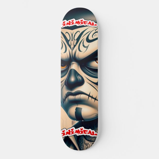 Inimical Rascal  Skateboard (Front)