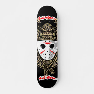 Inimical Samurai Horror Skateboard