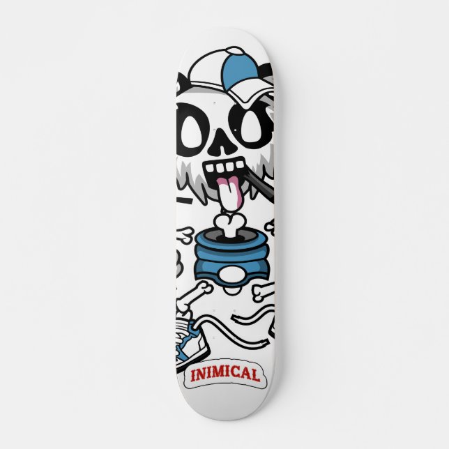 Inimical Shook Panda Skateboard (Front)