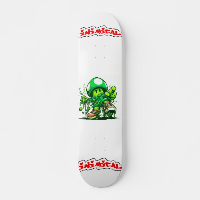 Inimical "Shroomy"  Skateboard (Front)