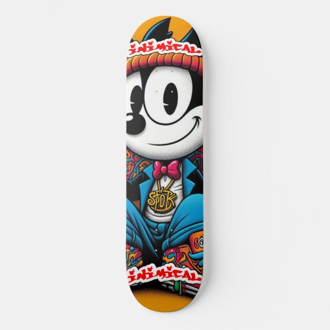 Inimical  Whittier Boulevard OG Skateboard (Front)