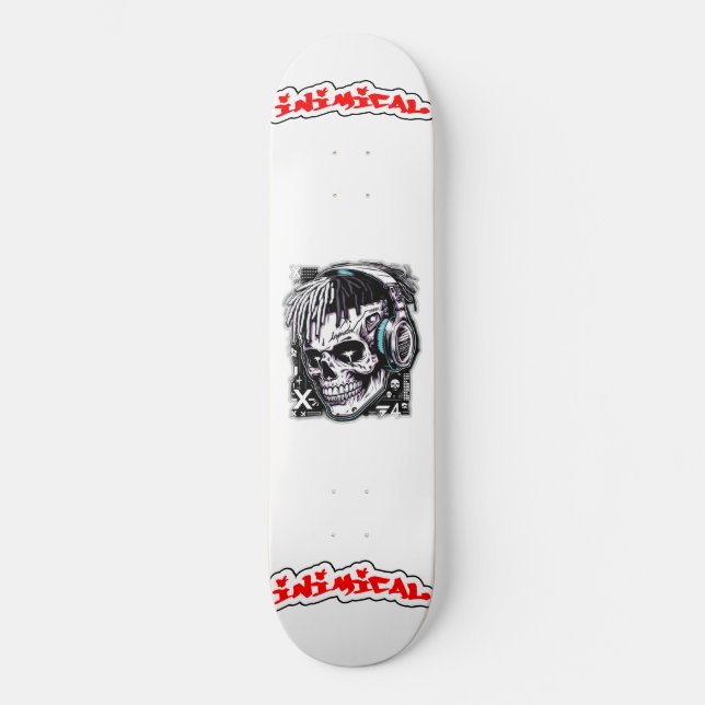 Inimical x DTH KLTR Dead XXXTentation  Skateboard (Front)