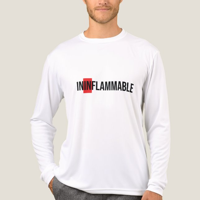 InInflammable Tri-Blend Shirt (Front)