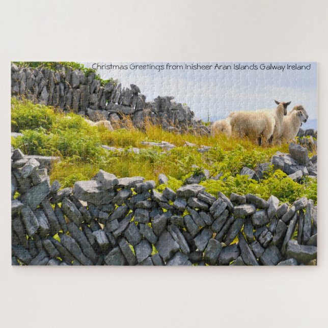 Inisheer Aran Islands Galway Ireland. Jigsaw Puzzl Jigsaw Puzzle (Horizontal)