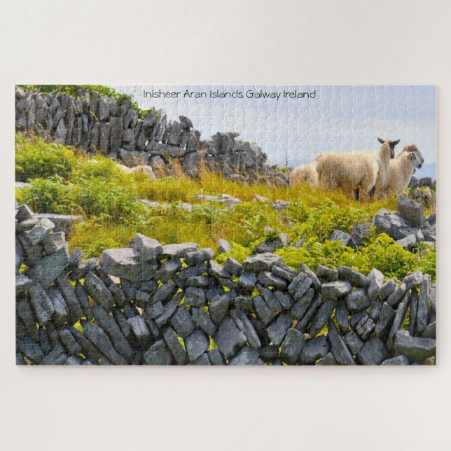 Inisheer Aran Islands Galway Ireland. Jigsaw Puzzl Jigsaw Puzzle (Horizontal)