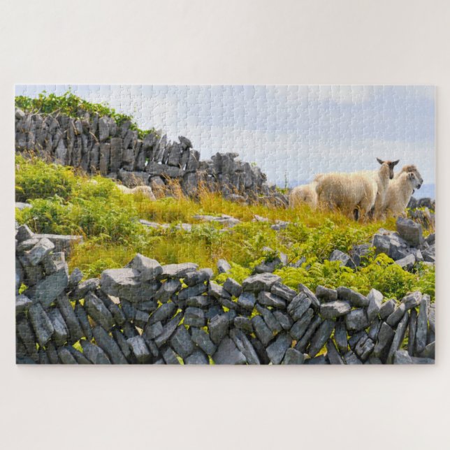 Inisheer Aran Islands Galway Ireland. Jigsaw Puzzle (Horizontal)