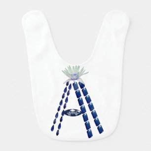 Initial A Baby Bib