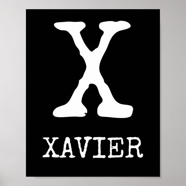 Initial Art Print, Tractors, Trucks, Ducks, Bucks  Poster (Front)