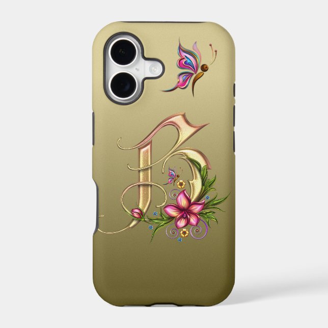Initial B Case-Mate Tough Apple iPhone 11 Case (Back)