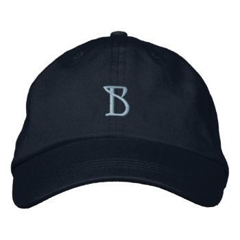 Initial "b" Designer Cap by RavenSpiritPrints at Zazzle