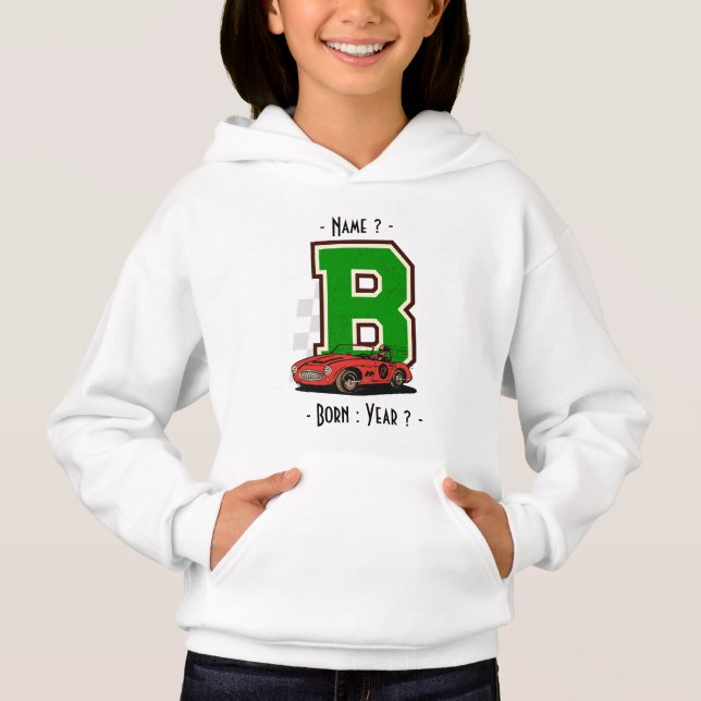 Initial B Hoodie (Front)