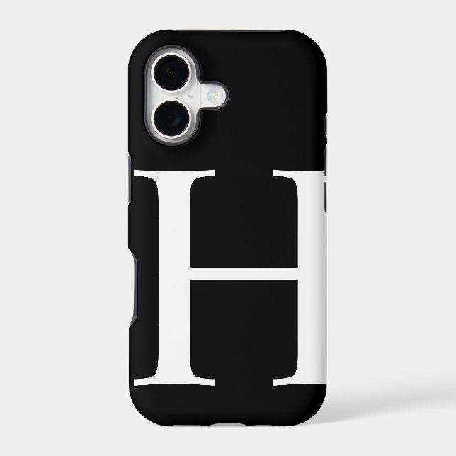 Initial H Iphone Case (Back)