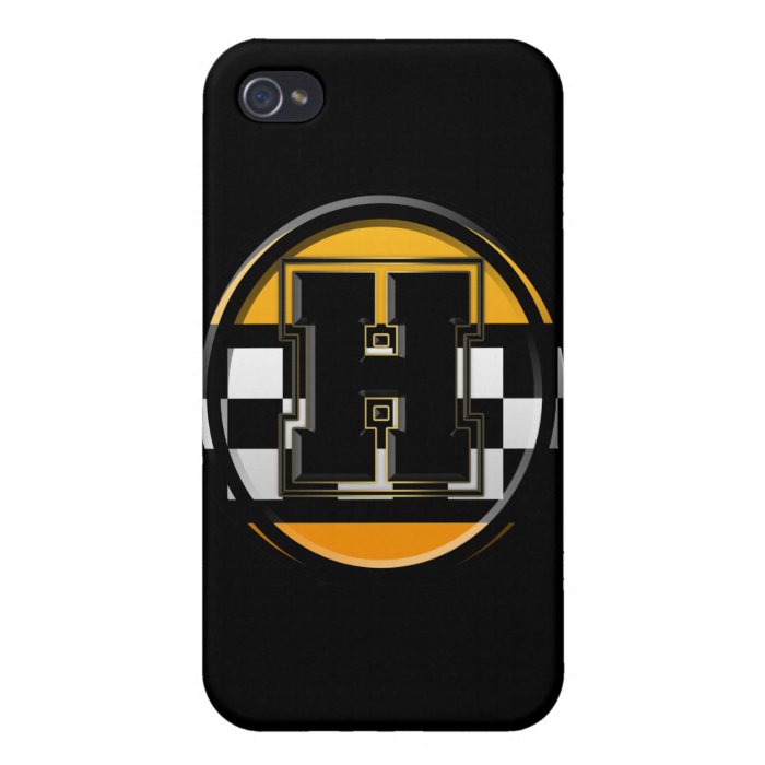 Initial H taxi driver iPhone 4/4S Covers