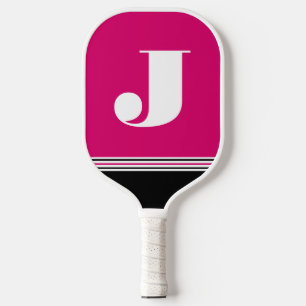 Initial Hot Pink Pickleball Paddle