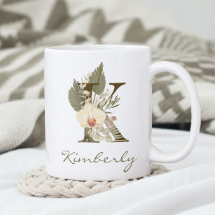 https://rlv.zcache.com/initial_k_boho_floral_orchid_greenery_custom_name_coffee_mug-r_dn2kh_307.jpg