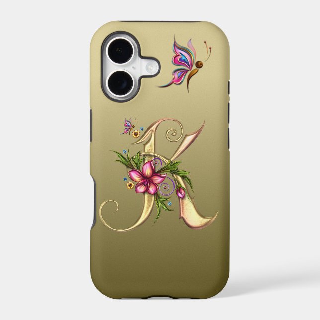 Initial K Case-Mate Tough Apple iPhone 11 Case (Back)