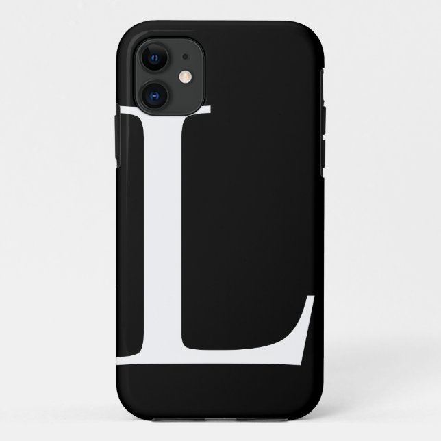 Initial L iPhone Case (Back)