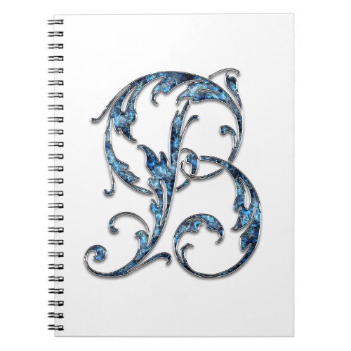 Initial letter B Notebook