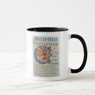 Initial Letter 'E' Et factum est Mug